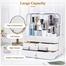 Bitmos Storage And Organizer Cosmetic Organizers That Can Be Placed On Bathroom Countertops And Dressing Tables, Home And Kitchen Green image