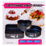 Black Carbon Steel Cakes Molds Non-Stick Metal Bake Mould Round Cake Baking Pan image