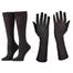 Black Cotton Hand and Leg Sock for Women image