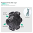 Black Fish Net Cage 8-hole Loach Trap Fishing Pot, Mud Cage Plastic Finless Eel Cage image