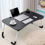 Folding Laptop Table - Portable Study and Work Desk for Bed, Sofa and Floor Use (Multicolor) image