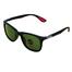 Black Shade Lens Black Red Frame RB Glass Sunglasses image