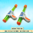 Blaster Shooter Gun Battle Toy For Kids With 12 Soft Foam Balls (ball_gun_double_688) Multicolor - 2 Pcs image