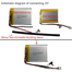 Bluetooth Headphone Lipo Battery 3.7V 220mAh image