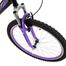 Boss Venom Ladies Full Suspension Mountain Bike, 18Inch Frame, 26 Inch Wheel - Black/Purple image
