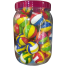 Bouncing Rubber Jumping Ball 36 Pcs image