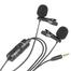 Boya Dual Clip Interview Microphone (BOYA M1DM) image