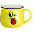 Break Resistant Emoji Mug -Yellow Color - Coffee Mug image