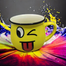 Break Resistant Emoji Mug -Yellow Color - Coffee Mug image