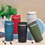 Breteil Travel Mugs 500ml Vacuum Insulated Coffee Cup Reusable Thermos Coffee Mug Portable Travel Mug with Leakproof Lid Stainless Steel Thermal Mug for Car/Outdoor/Picnic/Office/School image