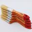 Bristle Paint Flat Brush For Watercolour, Acrylic, Oil Paint and wall Painting, 5 inches image