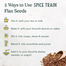 Brown Flax Seed (Tishi) - 500 gm image