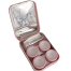 ButterflyK – Elegant Pink Butterfly Print Contact Lens Kit with Mirror, Tweezers and Solution Bottle image