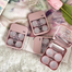 ButterflyK – Elegant Pink Butterfly Print Contact Lens Kit with Mirror, Tweezers and Solution Bottle image