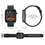 COLMI P71 Calling Smartwatch – Black Color image