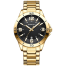 CRRJU 5003 Golden And Black Man Watch Stainless Steel Quartz Watch image