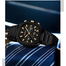 CURREN 8459 Original Brand Men's Watch Stainless Steel Square Chronograph Luminous image