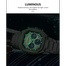 CURREN 8459 Original Brand Men's Watch Stainless Steel Square Chronograph Luminous image