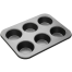 Cake Mold 6 Holes Small Muffin and Mini Cupcake Mold image