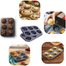 Cake Mold 6 Holes Small Muffin and Mini Cupcake Mold image