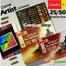 Camel Artist Oil Pastels 25 shades Box for professional artists. image