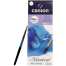 Canson Montval Watercolor 300 GSM Cold Pressed 17.5 x 7 cm Mini Art Book with 1 Watercolor Brush (White, 30 Sheets) image