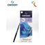 Canson Montval Watercolor 300 GSM Cold Pressed 17.5 x 7 cm Mini Art Book with 1 Watercolor Brush (White, 30 Sheets) image