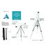 Canvas Or Board Stand,Art Alternatives Folding Norcross 5 feet height Metal Tripod Easel for Artists - Water Color image