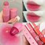 Cappuvini 4 In 1 Waterproof Long Lasting Non-Stick Cup Lip Gloss Matte Velvet Lipstick Pen Crayon Lipstick Fashion Red Lip Tint image