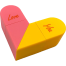 Cappuvini Love You Double Sided Heart-Shape Nourishing Lip Balm image
