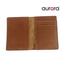Aurora Card Holder Brown Leather image
