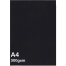 Card Thick Art Paper A4 Black 300 GSM - 10 Sheetss image