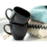 Carine Cup And Saucer 2 Pcs Set Black image