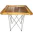 Carrom Board Folding Stainless Steel Stand Wide 23 Inch image