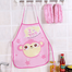 Cartoon Children's Bib/Apron Dining Bib Rope System Kids Baby Painting Clothes Painting Apron Waterproof Anti - Fouling Anti - Oil EVA Coverall - 1 pcs image