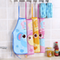 Cartoon Children's Bib/Apron Dining Bib Rope System Kids Baby Painting Clothes Painting Apron Waterproof Anti - Fouling Anti - Oil EVA Coverall - 1 pcs image