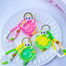 Cartoon Cute Panda Keychain Adorable Animal Keyring Men and Women Kids Bag Pendant Car Key Chain Key Ring Gift for Children image