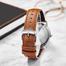 Casio Analog Brown Leather Strap Men's Watch image