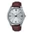 Casio Brown Leather Strap Watch For Men image