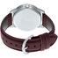 Casio Brown Leather Strap Watch For Men image