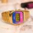 Casio Classic Illuminator Digital Watch Golden Chain image