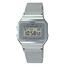 Casio Classic Vintage Digital Silver Mesh Chain Watch image