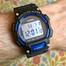 Casio General Digital Blue Resin Strap Men Watch image