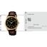 Casio Premium Gold Tone Black Dial Men's Watch image