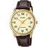 Casio Premium Gold Tone Gold Dial Men's Watch image