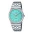 Casio Quartz Stainless Steel Turquoise Dial Unisex Watch image