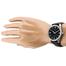 Casio SS Caseback Black Leather Strap Women's Watch image
