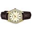 Casio SS Caseback Brown Leather Strap Women's Watch image