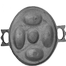 Cast Iron Shaj For Baking Chitoi Pitha 5 In 1 image