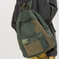 Casual Contrast Color Canvas Backpack - Olive Green image